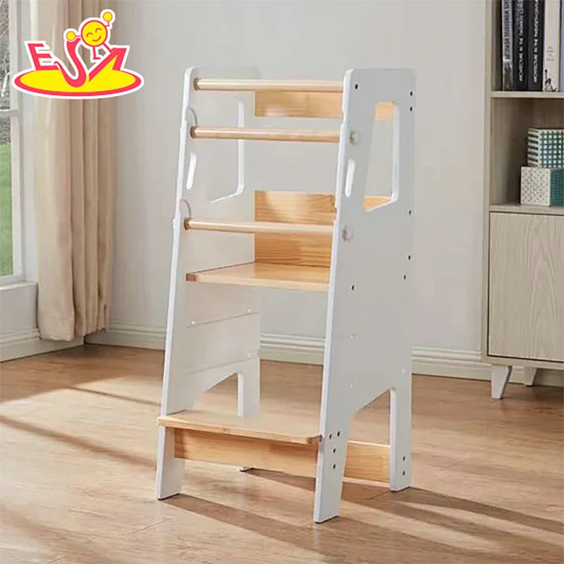 تصميم جديد معكرون لعبة مطبخ خشبية لطيفة للأطفال W10C582